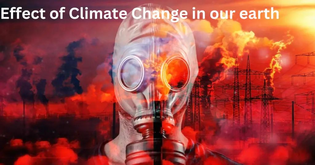 climate change effect on our planet