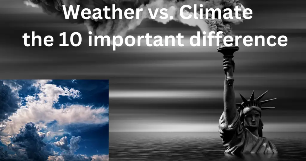 basic understanding for climate and weather